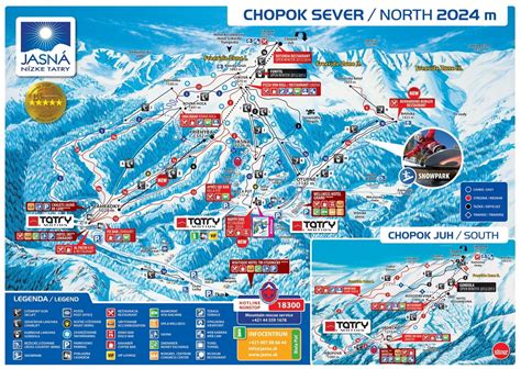 Jasna Ski Map - Lift Ticket Prices Jasna • Rates • Ski Pass : Plus many ...