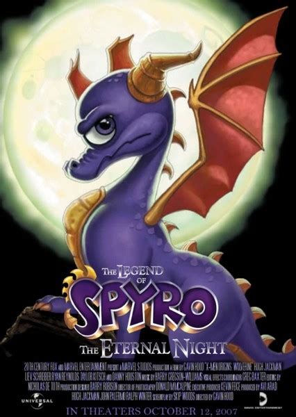 The Legend Of Spyro The Eternal Night 2007 Film Fan Casting On Mycast