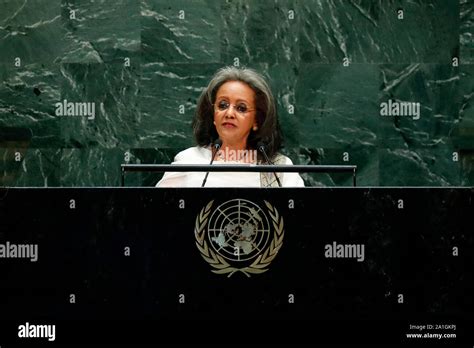 Ethiopian president sahle work zewde hi-res stock photography and ...