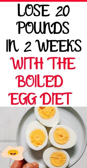 The Boiled Egg Diet How To Lose 20 Pounds In 2 Weeks Hello Healthy