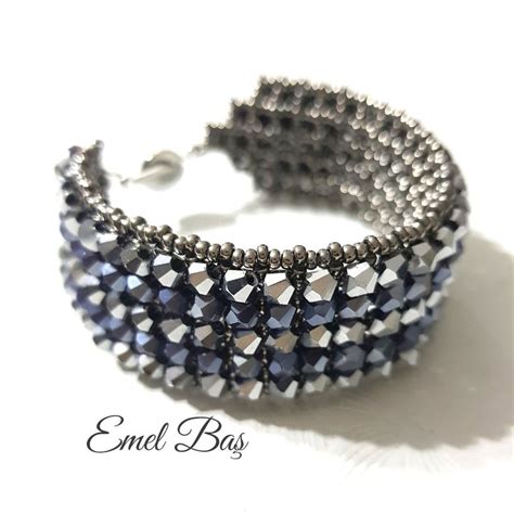 Crystal bracelet by Emel Baş from Turkey Boncuk Takı