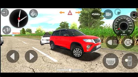 Brezza Red Color Driving Indian Car Games Top Tranding Games Android