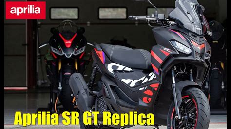 Aprilia SR GT Replica 200 125 TM YouTube