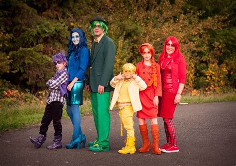 Red, Orange, Yellow, Green, Blue, Violet ! Family Halloween Costume Idea for group of 6 costume ...