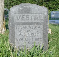 Eva Estella Haynes Vestal M Morial Find A Grave