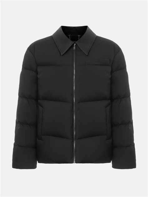 Дутая куртка с воротником из экокожи :: LICHI - Online fashion store