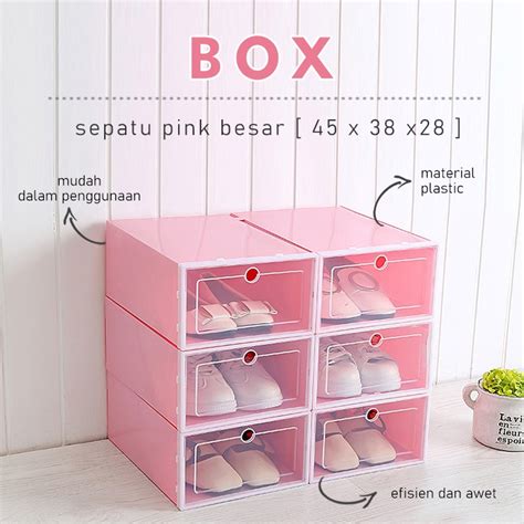 Jual Kotak Sepatu Lipat Serbaguna Tempat Penyimpanan Sandal Shoes