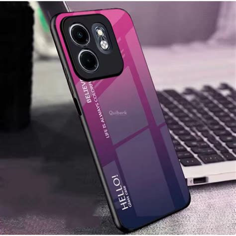 Case Inf Smart Hot i เคสกระจกสองสเงาไลสขอบนม กนกระแทก สกระจกเทมเปอรปลอกแกวฝาหลง