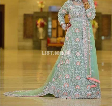 Wedding Bridal Walima Maxi Dress Lahore Clothes For Sale