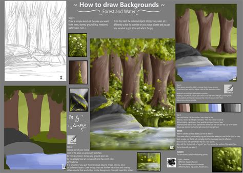 How to draw Background by LionHeartCat on DeviantArt