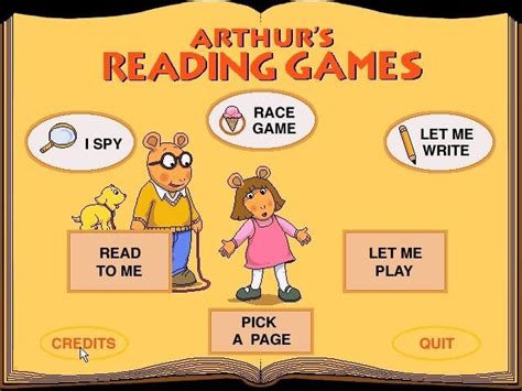 Arthur's Reading Games (Windows) - My Abandonware