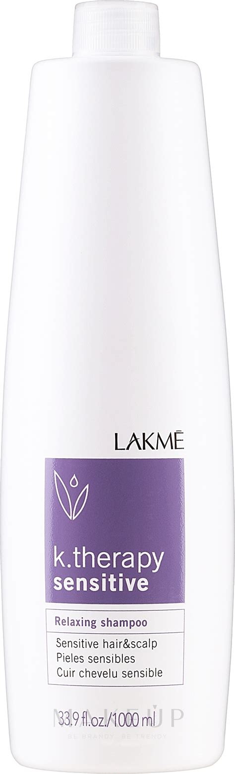 Lakme Ktherapy Sensitive Relaxing Shampoo Sensitive Scalp Shampoo Makeup