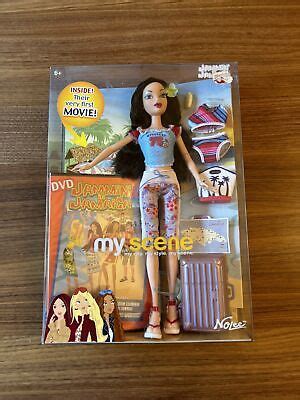 My Scene Jammin In Jamaica NoLee Doll With DVD Movie 2003 Mattel NRFB