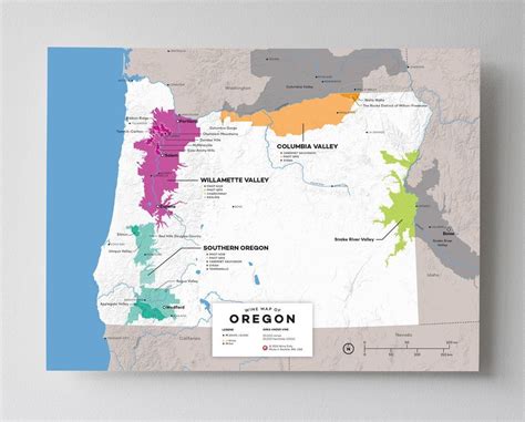 Oregon wine maps - tyredland