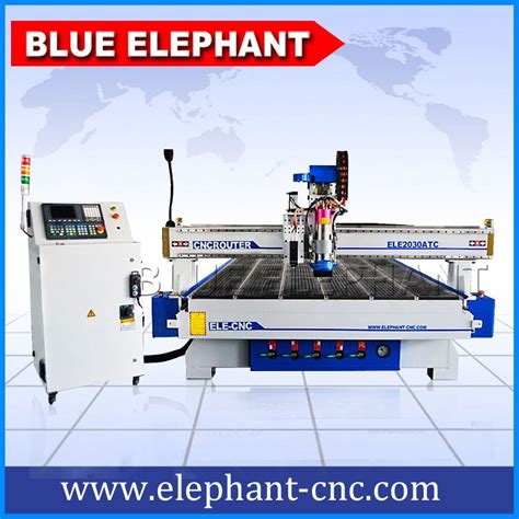 ELE2030 Cnc Oscillating Knife Cutting Machine Blue Elephant CNC Machinery