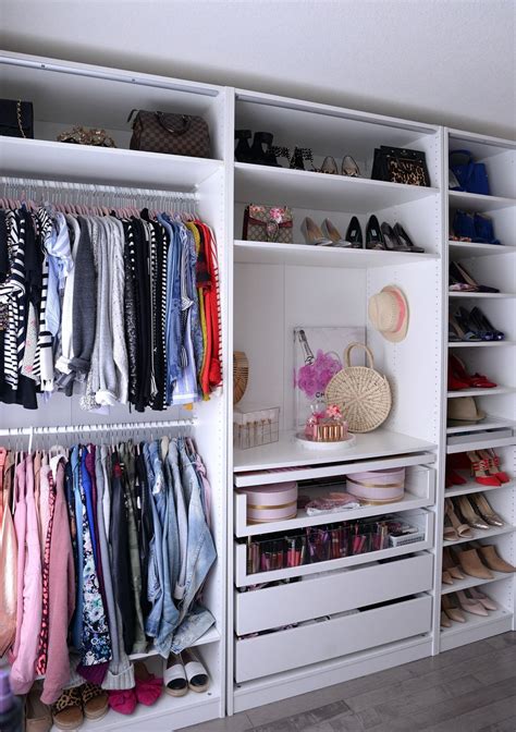 Ikea Pax Wardrobe Walkin Closet (28) – The Pink Millennial