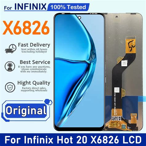 Original For Infinix Hot X X B X C Lcd Display Touch Screen Digitizer Assembly