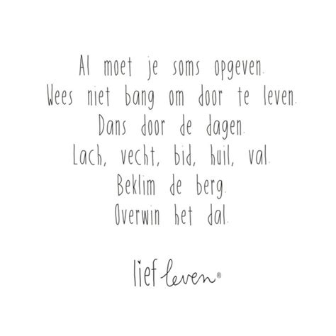 Kaarten Met Quotes Lief Wit Tekst Zwart Greetz