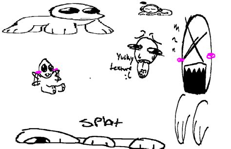 Autistic Creature Doodles I Did in Class by GlitchyMaskedVoid on Newgrounds