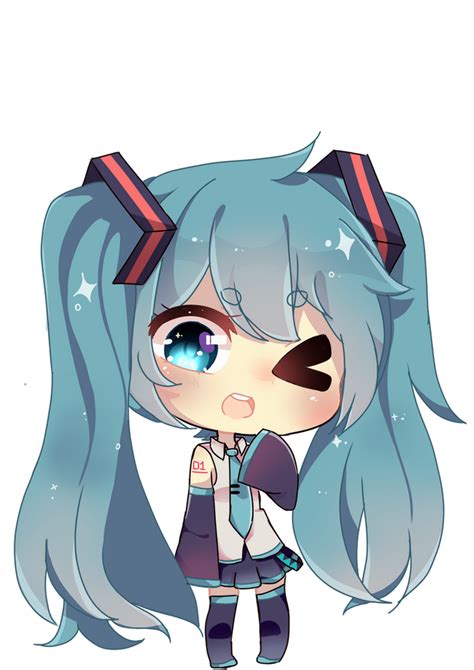 Hatsune Miku Chibi Png By Ozzoy Art On Deviantart