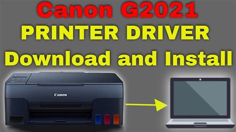 Canon G2021 Printer Driver Download And Install On Windows 1087 Youtube