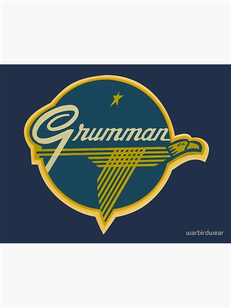 "Grumman Aircraft Logo" Poster for Sale by warbirdwear | Redbubble