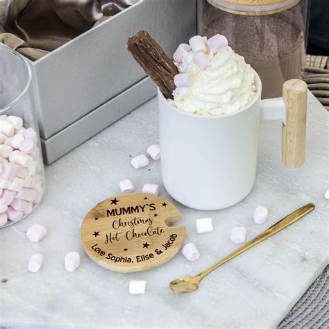Personalised Hot Chocolate Mug Gift Set The Laser Boutique