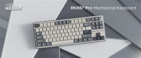 Amazon RK ROYAL KLUDGE R87 Pro Wired Mechanical Keyboard With Hot Swappable Knob 75 RGB