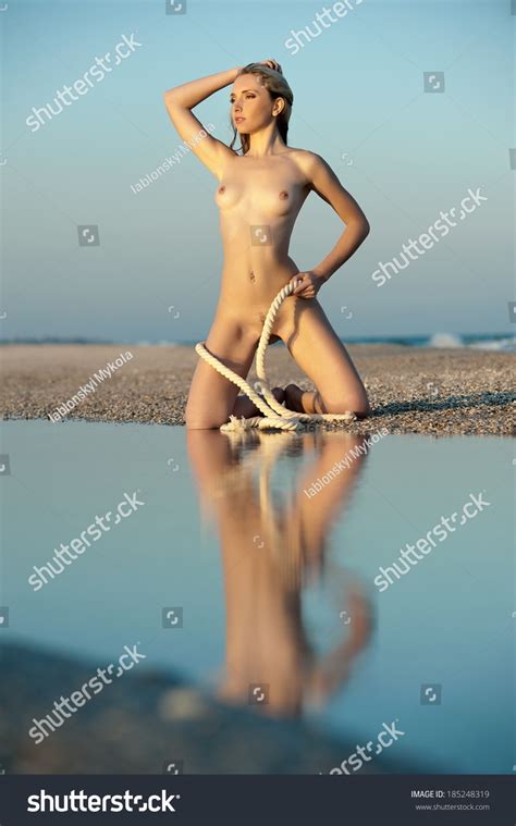 Erotic Photo Naked Girl On Beach Stock Photo Shutterstock
