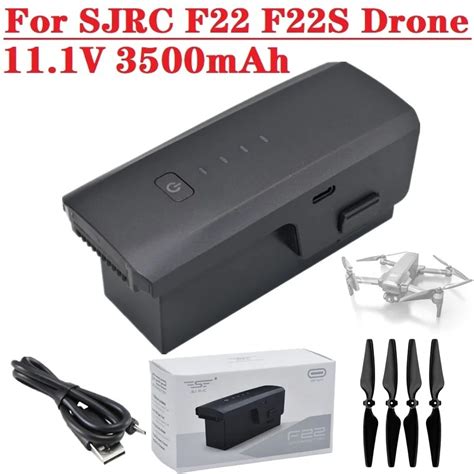 Original Battery For Sjrc F S F K Pro Gps Drone Battery V