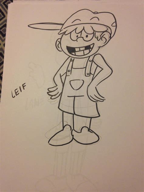 Leif Loud Loud House By Monsunolover On Deviantart