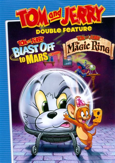 Best Buy Tom And Jerry Double Feature Blast Off To Mars The Magic Ring [2 Discs] [dvd]