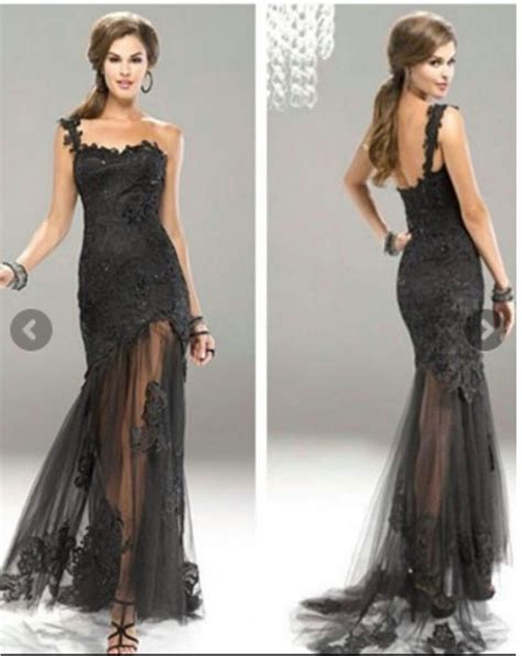 Black Matric Farewell Dress