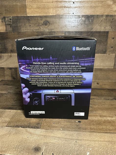 Pioneer Speaker Car Audio System Stereo Receiver Mxt Bt