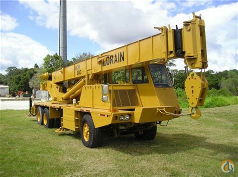 Sold Lorain Mch 300 Truck Mounted Hydraulic Crane For Sale Crane In