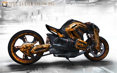 ArtStation BMW Custom Bike Konstantin Laskov Custom Bikes Bike