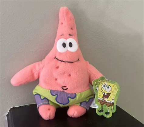 NICKELODEON SPONGEBOB SQUAREPANTS Patrick Star Stuffed Plush Doll Toy