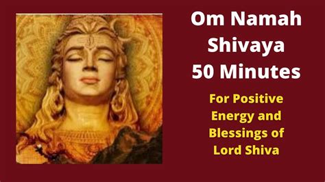 Om Namah Shivaya Powerful Shiva Mantra For Positive Energy Meditation