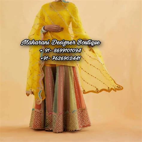 Traditional Punjabi Suit Design Maharani Designer Boutique