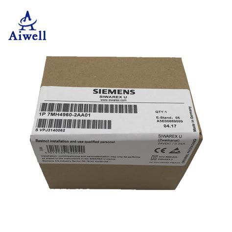 Siemens Module 7mh4960 2aa01 Siwarex Wp231 Calibratable Weighing