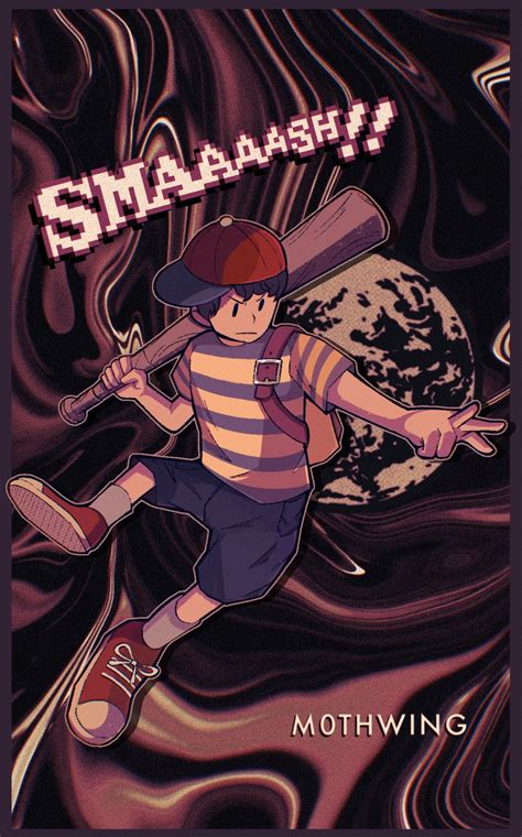 Ness Earthbound By Jinintherain On Newgrounds