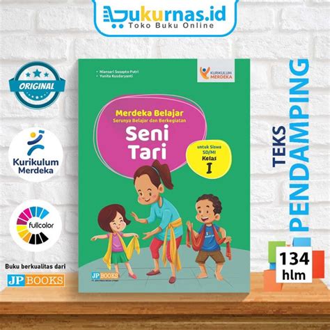 Buku Teks Pendamping Seni Tari Sd Mi Kelas 1 Kurikulum Merdeka