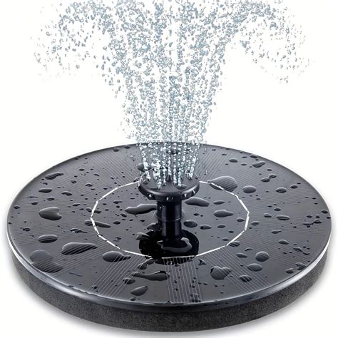 Solar Bird Bath Fountain – Nimebrand