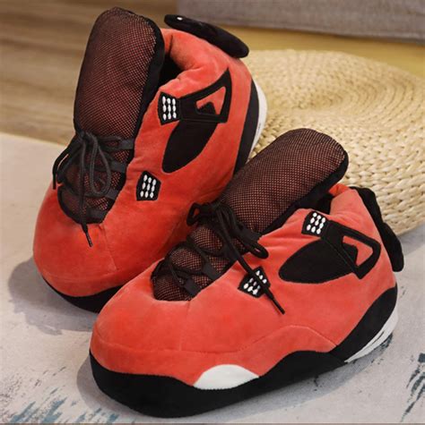 Nike Air Jordan 4 Retro Slippers Nike Airjordan Sneakers Etsy