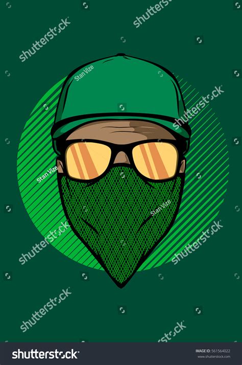 Gangsta Icon Template Stock Vector Royalty Free 561564022 Shutterstock