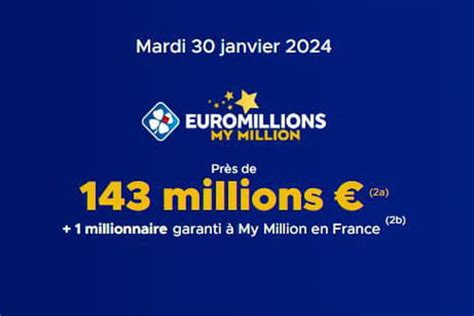 R Sultat Euromillions Fdj Le Tirage Du Mardi Janvier En Ligne