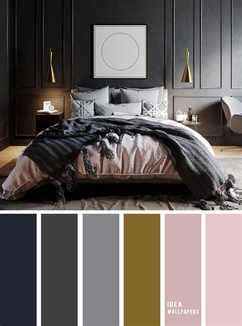 20+ Dark Bedroom Color Schemes