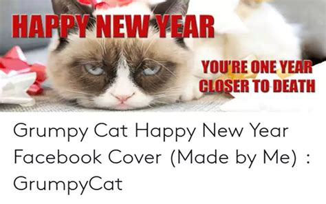 Best Grumpy Cat New Years Meme 2024 Quotesprojectcom New Year Meme