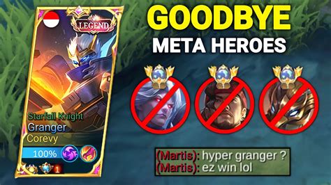 Goodbye Meta Heroes Granger New Meta Destroyer Build Will Make Him