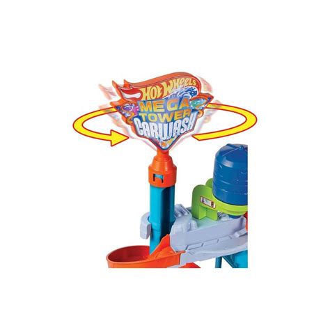 Hot Wheels City Mega Tower Car Wash Racing Tracks Accessories Photopoint